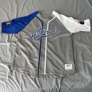 The Hundreds "Mania" Short Sleeve Jersey Los Angeles Baseball Large NWT⭐️